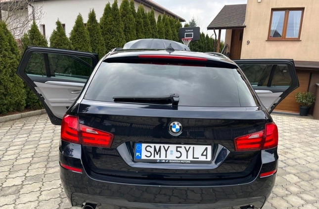 BMW Seria 5 cena 69999 przebieg: 199000, rok produkcji 2012 z Barczewo małe 596